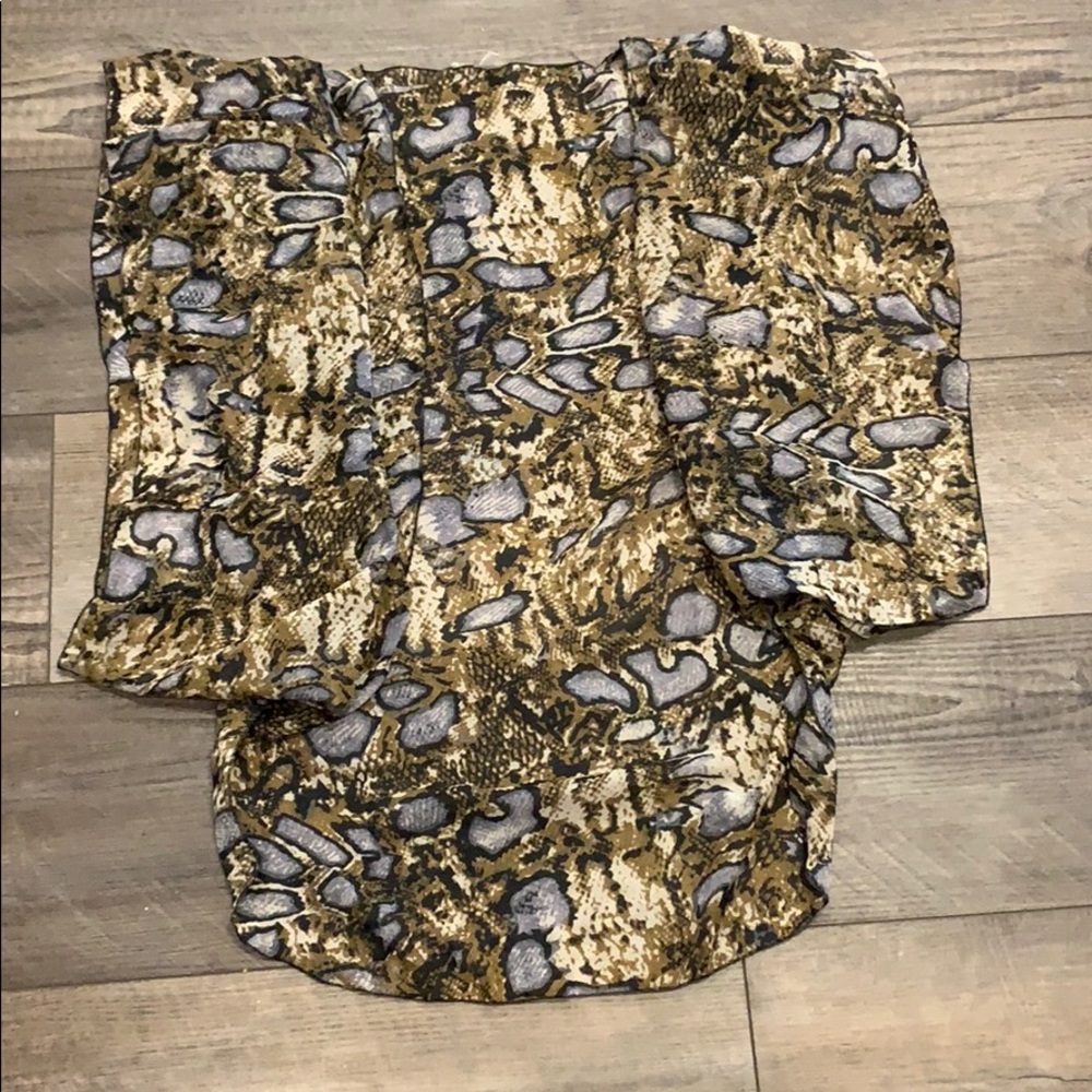 Kimono with arm holes!